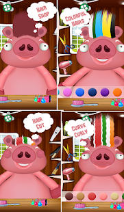 download Pig Hair Salon - Fun Games free