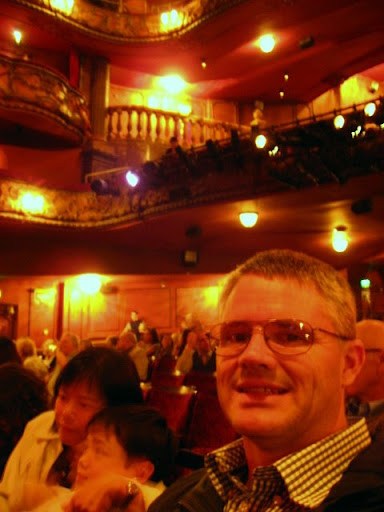 At the Lyceum Theatre for The