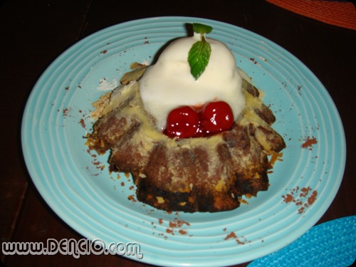 Brick Oven Chocolate Cake Ala Mode: Php120 Brick Oven Chocolate Cake Ala Mode: Php120