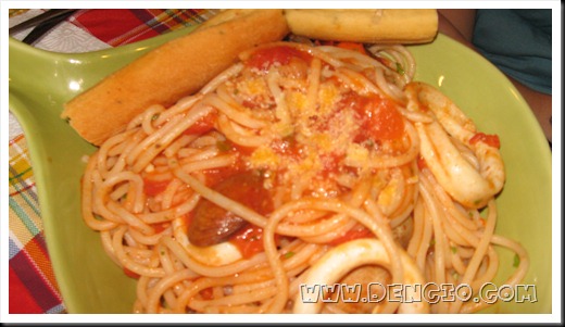 Seafood pasta P145 Seafood pasta P145