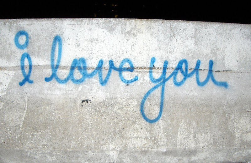 i love you graffiti - New York 2005 - photograph by Simon Ballard.jpg