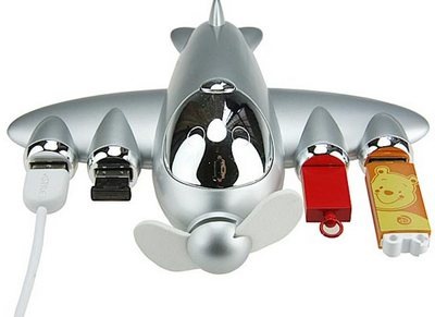 Airplane USB hub