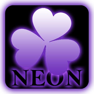 Purple NEON theme GO Launcher.apk 1.0