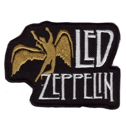GRD_797388_Patch - Led Zeppelin - Anjo (Preto)