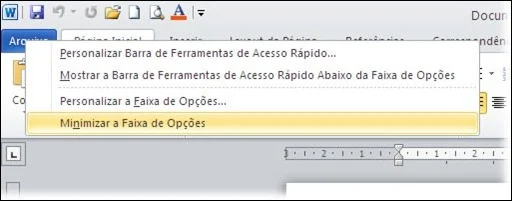 ocultarbarraoffice2010