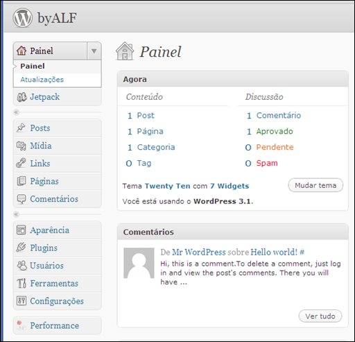Como alterar o idioma do Wordpress para o Português - Visual Dicas