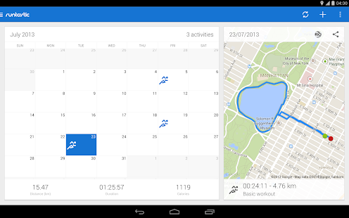 Runtastic PRO - screenshot thumbnail