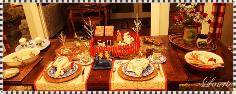 Nine Fall Tablescapes-Bargain Decorating with Laurie