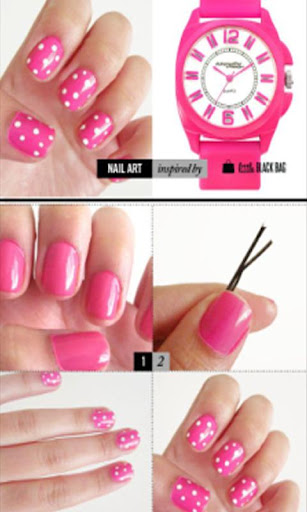 Nails Art Designs Step by Step