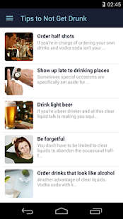 Tips To Not Get Drunk Screenshots 0