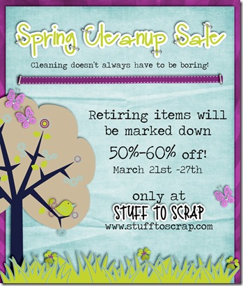 Spring Cleanup Sale