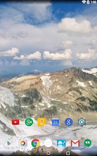 download Panorama Wallpaper:Snowy Mntns free