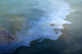 Oil in water Oil spill in water