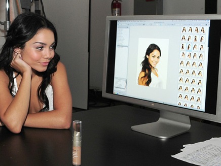 vanessa hudgens photoshopped. Vanessa Hudgens admira sus