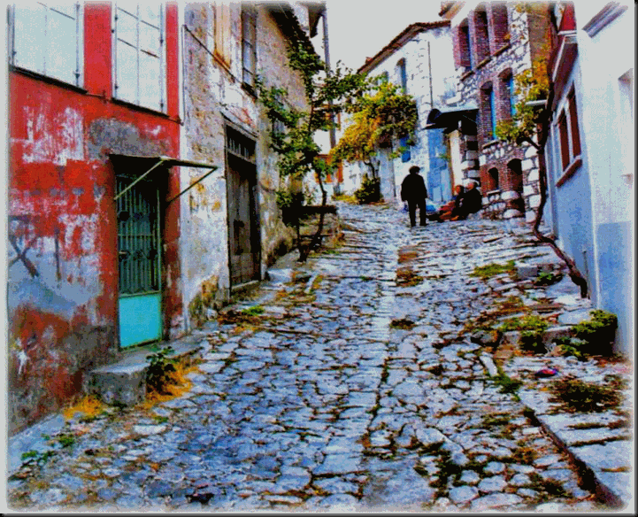 Δήμος-Αγιάσου  Η Αγιάσος βρίσκεται στη Λέσβο και είναι ίσως το πιο γραφικό χωριό του νησιού .στενοί δρόμοι στενοί και τα κλασικά ανηφορικά που συναντάμε σε χωριά χτισμένα στις πλαγιές βουνών