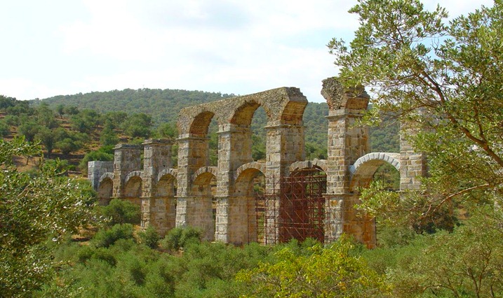  Βόρειο Αιγαίο - Λέσβος - Δήμος Μυτιλήνης Ρωμαϊκό υδραγωγείο Μόριας..Moria Mytilene Roman aqueduct