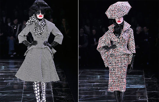 sustainable style, alexander mcqueen, mcqueen fall 09, sustainable style, mainstream vs eco fashion, paris fashion week, heirloom design, mcqueen trash fashion, couture fashion trash