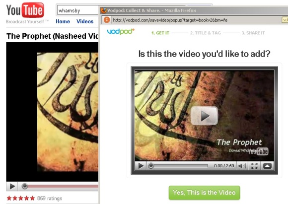 Embed or post any video to your blog in one click from anywhere