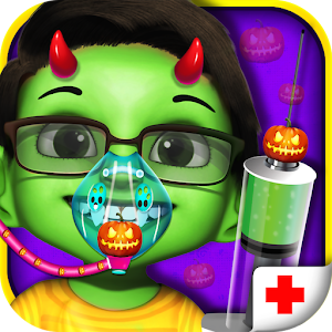 Crazy Halloween Hospital logo
