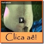 Socos na pança em super slow motion