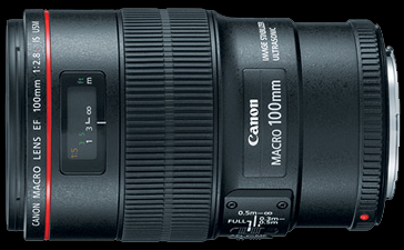 Canon 100mm f/2.8L Hybrid IS USM Macro Lens