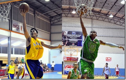 Josend Mangoroban (left) and GV Leones (right) will meet again in the finals.
