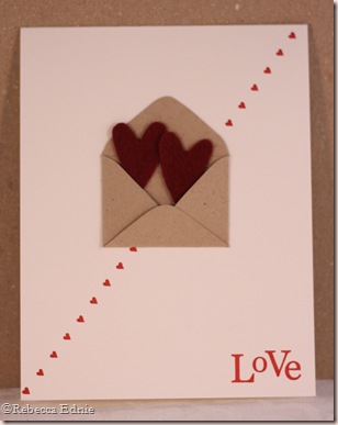 envelope love diagonal