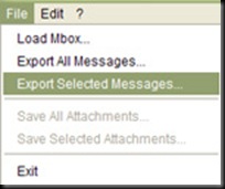 Mbox2eml - Exportar Mensajes - AyudasyTutoriales