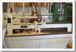 Mini lathe w-new bed extension