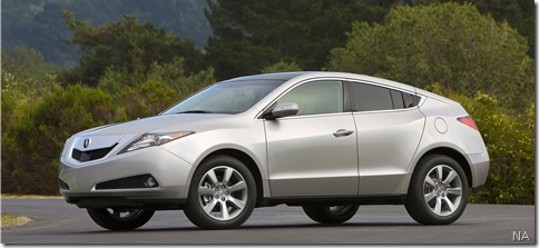 acura zdx 2010