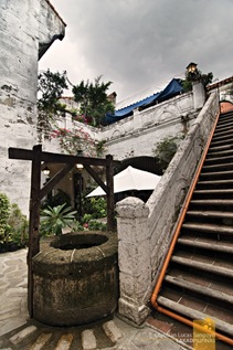 An Old-World Water Well at Plaza San Luis in Intramuros, Manila