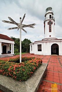 Waypoint Marker at Corregidor's Lighthouse