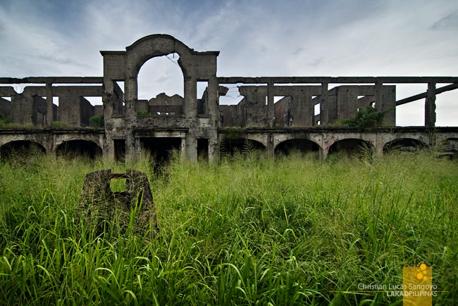 Corregidor's Old Hospital's Skeletal Exterior