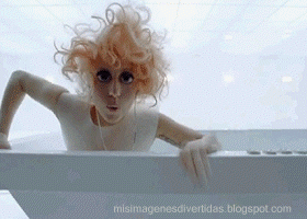 ladygaga bañera ladygaga bañera