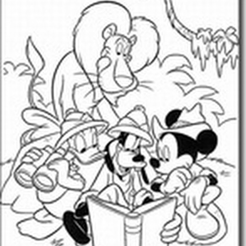 Dibujos Mickey Mouse para colorear