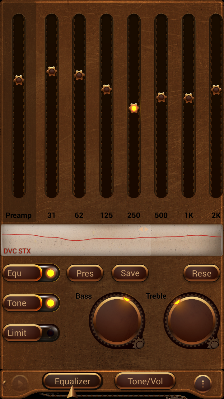 Skin for Poweramp Steampunk Screen 2