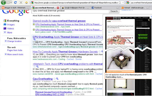 Bing Like Google Instant Search Preview in Action google instant preview search magnifying glass illustration by shekhar