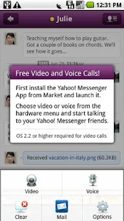 Yahoo Messenger Plug-in - screenshot thumbnail