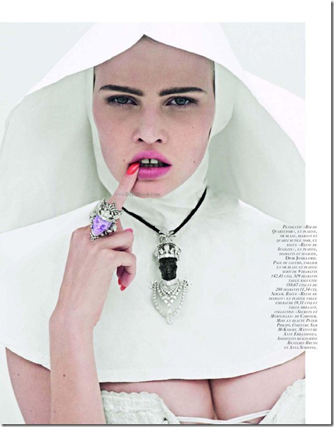 La Tentation du Diamant with Lara stone by Cedric Buchet for Vogue Paris 4