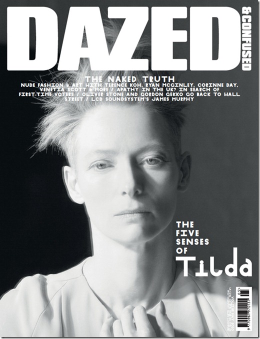 tilda cover dazed e confused magazina more freak show blog (2)