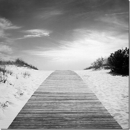 beach, boardwalk, clouds, horizon, sand, summer