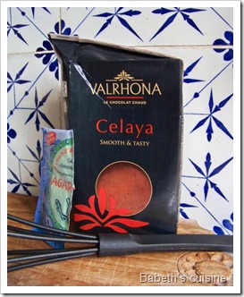chocolat liquide Valrhona