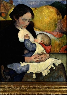 Tableau de Meijer de Haan, Maternité, 1889, Collection particulière. Exposition Musée d'Orsay, 2010
