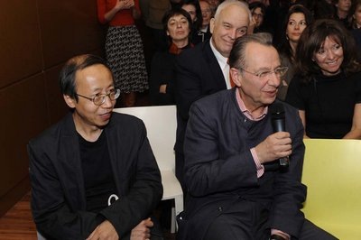 Photo de Huang Yong Ping, Dennys Zacharopoulos et Jean Hubert Martin