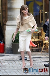 Angelina Jolie new film 'The Tourist' in Paris,
