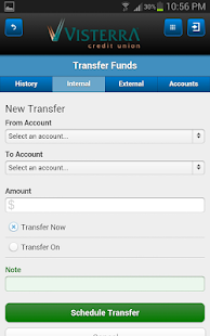 Visterra Credit Union Mobile Screenshots 2
