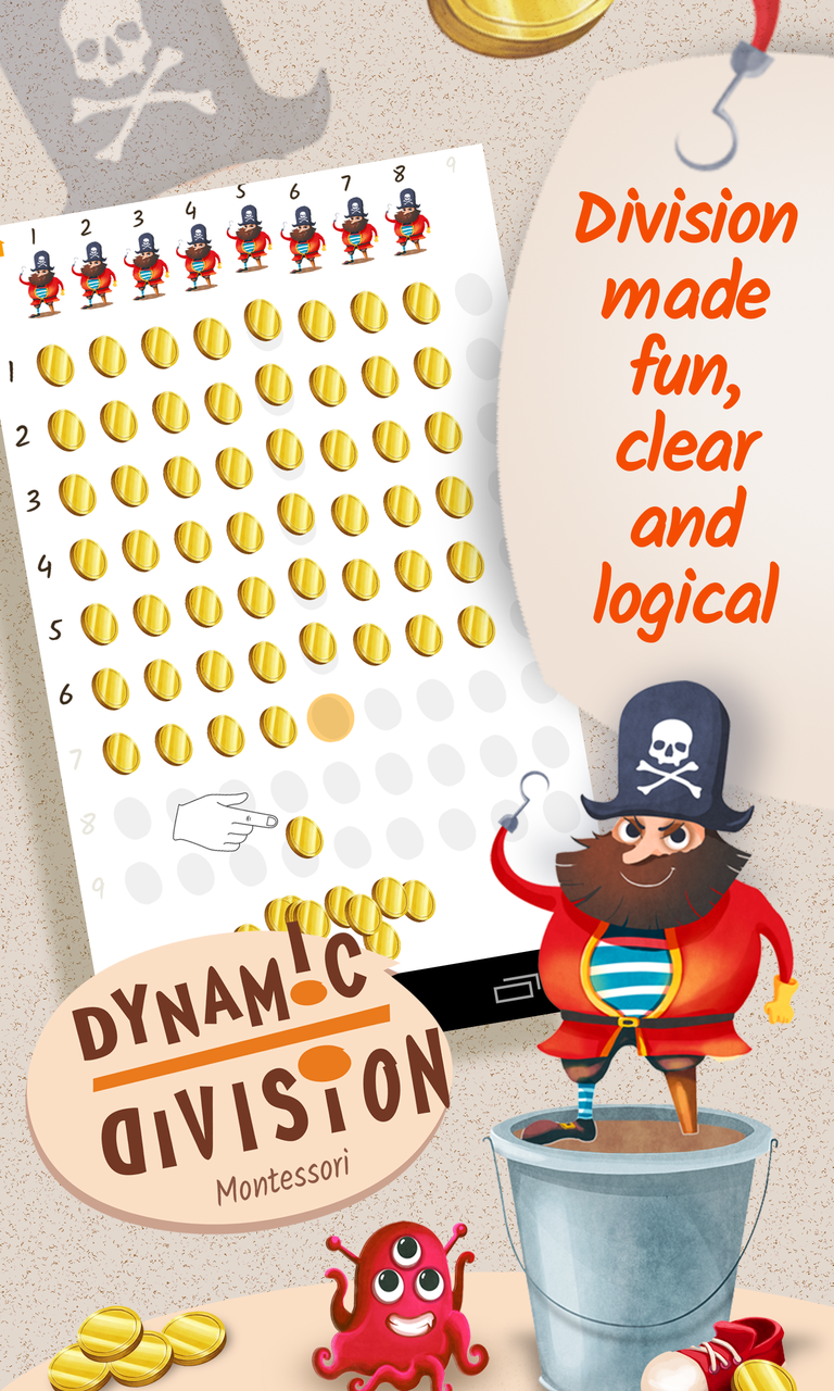 Montessori Dynamic Division Screen 1