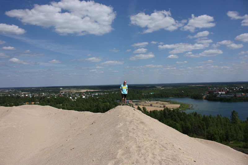 Подмосковная пустыня - карьер в Сычево.