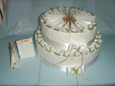 Gold Wedding Favor Boxes on Wedding Favors  Wedding Cake Display Favor Boxes For Jordan Almonds