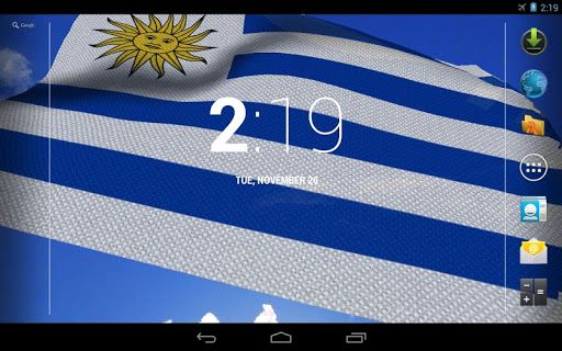 【免費個人化App】3D烏拉圭國旗LWP-APP點子